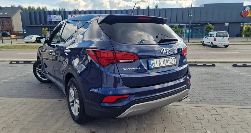 Hyundai Santa Fe cena 72500 przebieg: 102000, rok produkcji 2017 z Hrubieszów małe 79